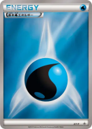 Carte Pokémon Japonaise Énergie Eau XY-P XY-P Promotional