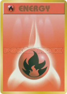 Carte Pokémon Japonaise Énergie Feu (1996) — Energies