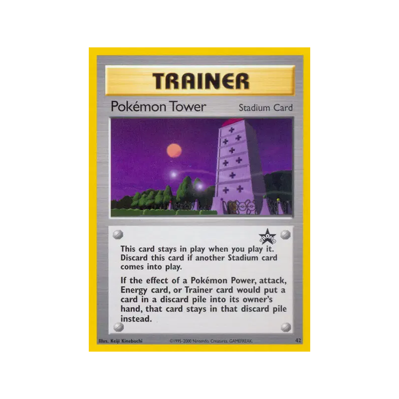 Carte Pokémon Tour Pokémon 42 Promo Wizards