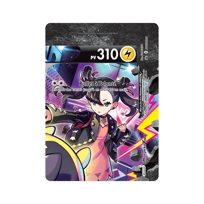 Carte Pokémon Morpeko SWSH287-290-2 Promo SWSH