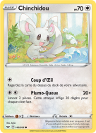 Carte Pokémon Chinchidou 145/202 Commune Épée et Bouclier (JCC)