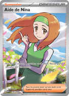 Carte Pokémon Aide de Nina 195/165 Ultra Rare 151