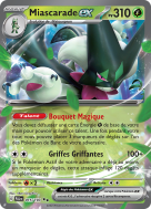 Carte Pokémon Miascarade-ex 015/193 Double rare Évolutions à Paldea