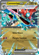 Carte Pokémon Lanssorien-ex 073/131 Double rare Évolutions Prismatiques