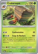 Carte Pokémon Crabaraque 007/182 Commune Faille Paradoxe