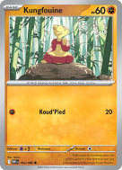 Carte Pokémon Kungfouine 052/086 Commune Flamme Blanche