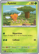 Carte Pokémon Apitrini 008/197 Commune Flammes Obsidiennes