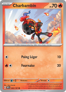 Carte Pokémon Charbambin 043/193 Commune Flammes Obsidiennes