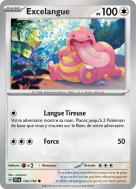 Carte Pokémon Excelangue 124/162 Commune Forces Temporelles