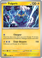 Carte Pokémon Fulguris 033/086 Holographique Foudre Noire