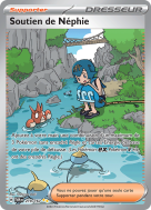 Carte Pokémon Soutien de Néphie 219/167 Alternative Mascarade Crépusculaire