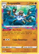 Carte Pokémon Golgopathe 107/196 Holographique Origine Perdue