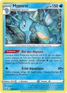 Carte Pokémon Hyporoi 033/163 Holographique Styles de Combat