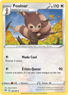 Carte Pokémon Fouinar 136/189 Peu commune Ténèbres Embrasées