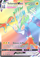 Carte Pokémon Salarsen-VMAX 196/192 Rainbow Clash des Rebelles