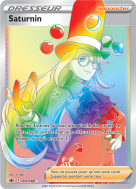 Carte Pokémon Saturnin 211/198 Rainbow Règne de Glace
