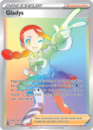 Carte Pokémon Gladys 204/195 Rainbow Tempête Argentée