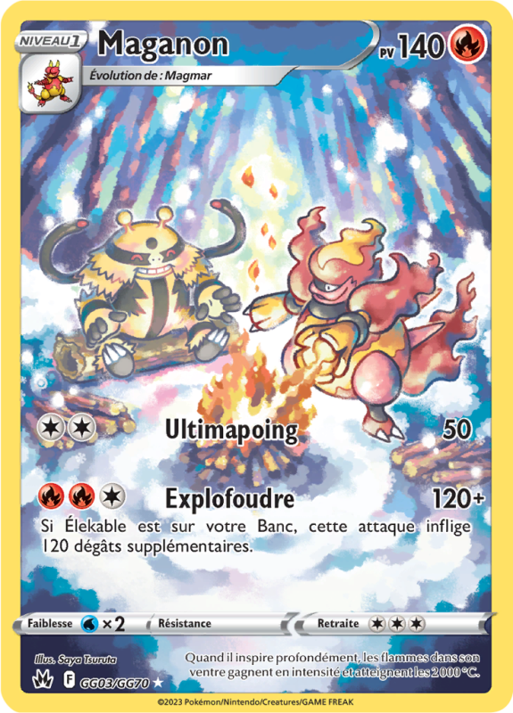 Carte Pokémon Maganon GG03/GG70 Trainer Gallery Zénith Suprême
