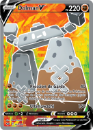 Carte Pokémon Dolman-V 193/202 Ultra Rare Épée et Bouclier (JCC)