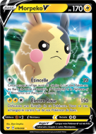 Carte Pokémon Morpeko-V 079/202 Ultra Rare Épée et Bouclier (JCC)