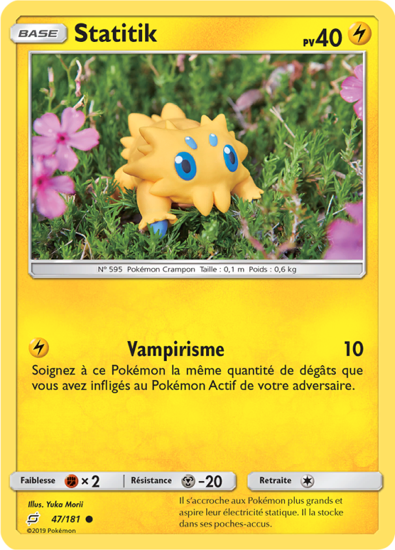 Carte Pokémon Statitik 47/181 Commune Duo de Choc