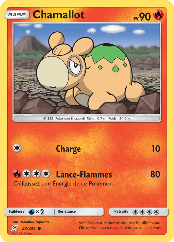 Carte Pokémon Chamallot 23/236 Commune Harmonie des Esprits