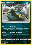 Carte Pokémon Tadmorv d'Alola 83/147 Commune Ombres Ardentes