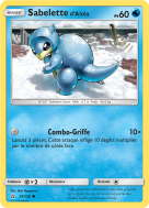 Carte Pokémon Sabelette d'Alola 28/156 Commune Ultra-Prisme