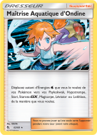 Carte Pokémon Maîtrise Aquatique d'Ondine 63/68 Holographique Destinées Occultes