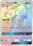 Carte Pokémon Persian-GX 227/214 Rainbow Alliance Infaillible