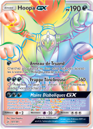 Carte Pokémon Hoopa-GX 187/181 Rainbow Duo de Choc