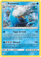 Carte Pokémon Kaimorse 52/236 Rare Éclipse Cosmique