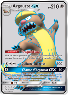 Carte Pokémon Argouste-GX 145/149 Ultra Rare Soleil et Lune (JCC)