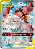 Carte Pokémon Cancrelove et Mouscoto-GX 192/214 Ultra Rare Alliance Infaillible