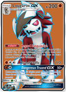 Carte Pokémon Lougaroc-GX 138/145 Ultra Rare Gardiens Ascendants