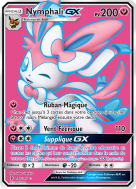 Carte Pokémon Nymphali-GX 140/145 Ultra Rare Gardiens Ascendants