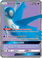 Carte Pokémon Latios-GX 223/236 Ultra Rare Harmonie des Esprits