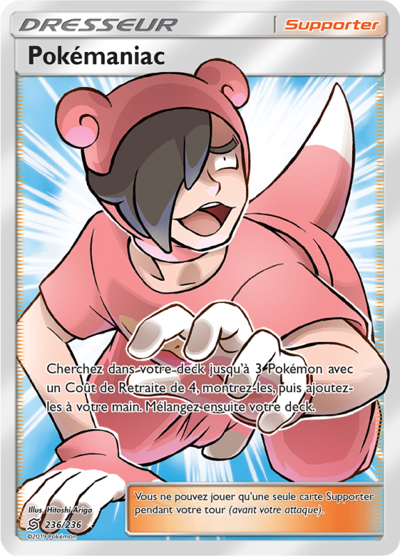 Carte Pokémon Pokémaniac 236/236 Ultra Rare Harmonie des Esprits