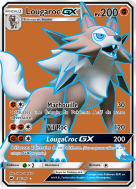 Carte Pokémon Lougaroc-GX 136/147 Ultra Rare Ombres Ardentes