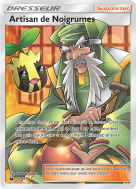 Carte Pokémon Artisan de Noigrumes 161/168 Ultra Rare Tempête Céleste