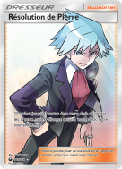 Carte Pokémon Résolution de Pierre 165/168 Ultra Rare Tempête Céleste