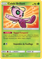 Carte Pokémon Celebi Brillant SM79 Promo SM