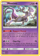 Carte Pokémon Mewtwo SM214 Promo SM
