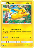 Carte Pokémon Pikachu SM04 Promo SM