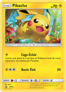 Carte Pokémon Pikachu SM76 Promo SM