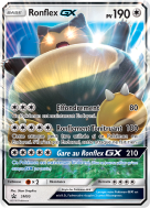 Carte Pokémon Ronflex-GX SM05 Promo SM