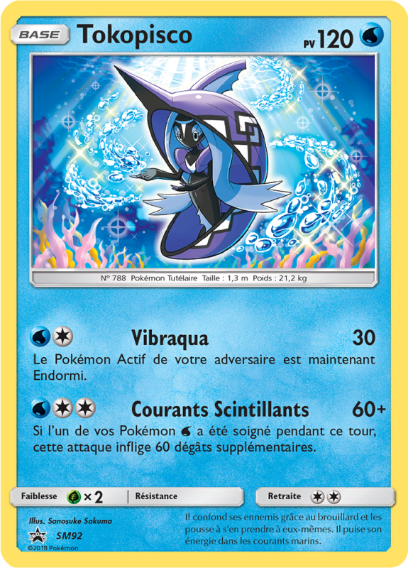 Carte Pokémon Tokopisco SM92 Promo SM
