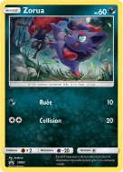 Carte Pokémon Zorua SM83 Promo SM