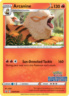 Carte Pokémon Arcanine SWSH304 Promo SWSH