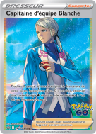 Carte Pokémon Capitaine d'équipe Blanche SWSH227 Promo SWSH